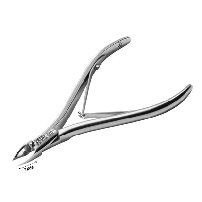 MAVE Cosmetics professionele nagelriemtang van hoogwaardig roestvrij staal voor perfecte nagelverzorging